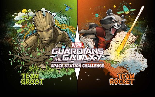 Marvel Guardians of the Galaxy Space Station Challenge