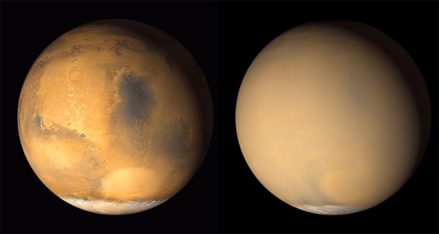 Mars Toz Fırtınası - Zodyak Işığı